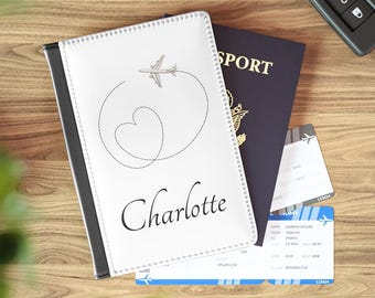 Personalized Passport Holder, Custom Travel Wallet, Luggage Tag Set, Perfect Gift for Travelers, Stylish Travel Accessories, Passport Cover
