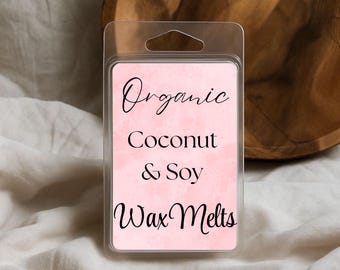Sweet Wax Melts Set, Coconut & Soy Melts, Dessert Scents for Warmers, Fruity Scented Cubes, Handmade Gift for Her, Candy Candle Melts