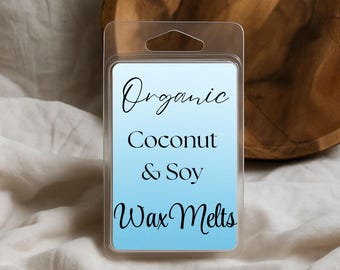 Ocean Wax Melts Set, Summer Beach Scents, Coconut Soy Wax Cubes, Tropical & Coastal Fragrance, Spa Inspired, Gift for Her or Housewarming