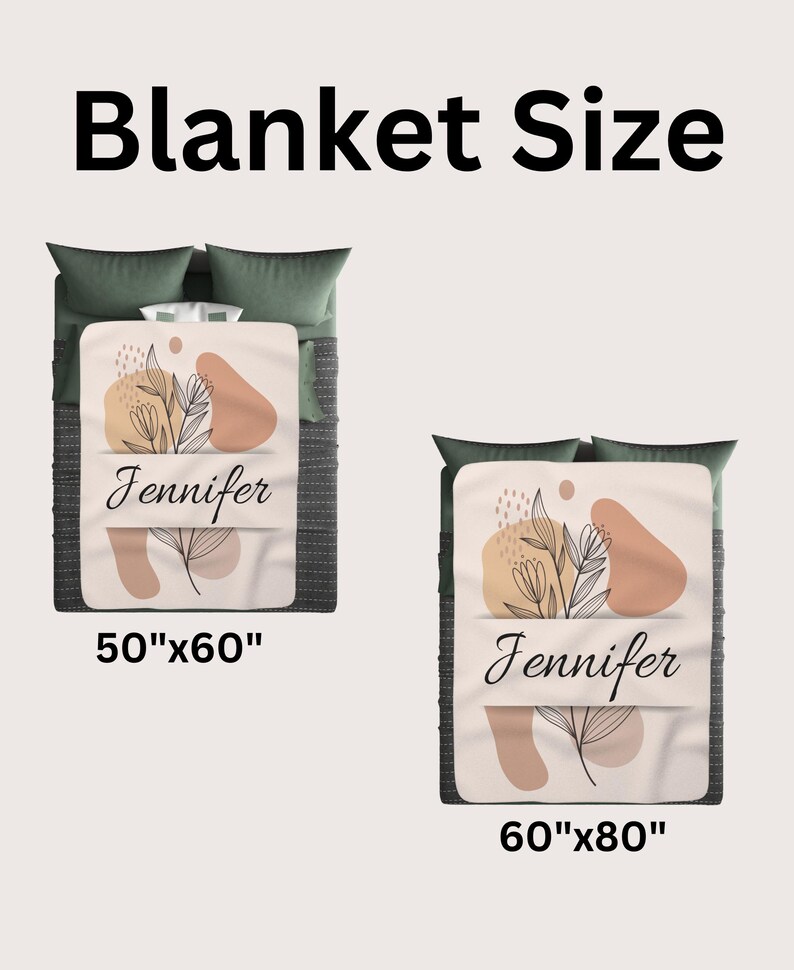 Boho Blanket Personalized Sister Birthday Gift Sherpa Fleece Blanket