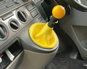 VW Transporter T5, T5.1 Custom Gear Stick Shift Lever Cover, gaiter.