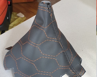 Custom Pattern VW Transporter T5, T5.1 gear stick, lever, gaiter.