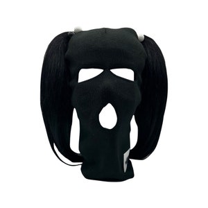 DIY Black 5-Hole Balaclava | Customizable Winter Essential