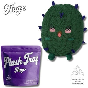Kawaii Plush - Adult plushie - Nugs Plushie - 12” Sherpa Fleece Plushie