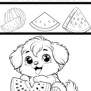 40 Coloring Pages | Animals Fruits Vegetables | Kids Fun Activity Book ...