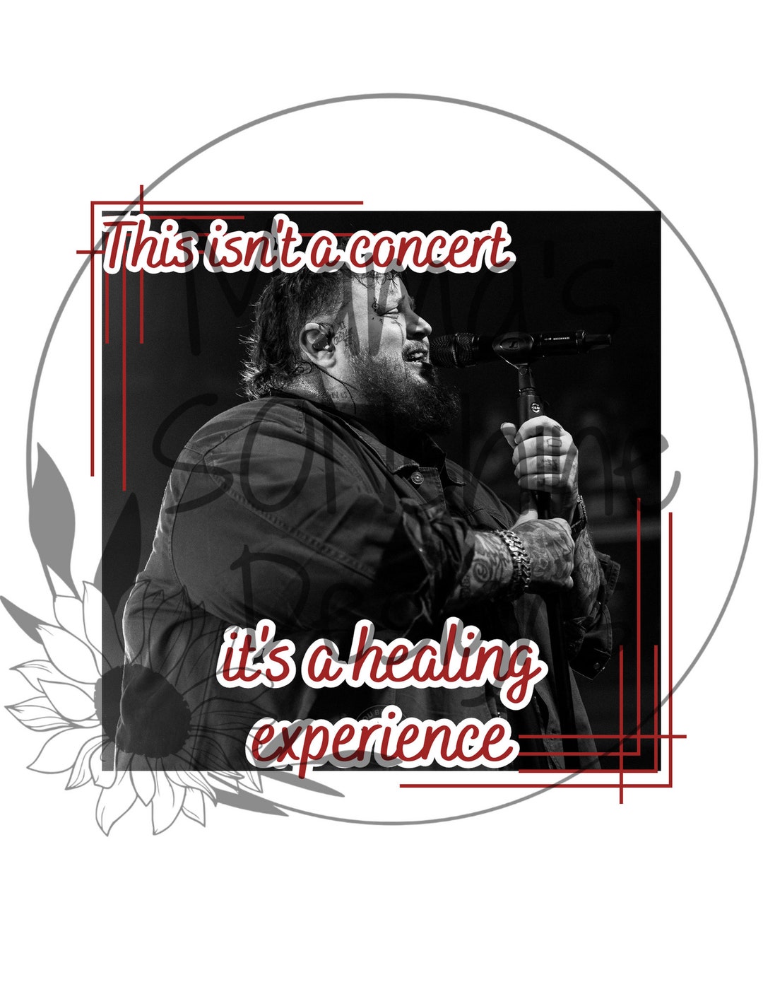 Jelly Roll Lyrics Design, PNG File, Sublimation or Screen Print File