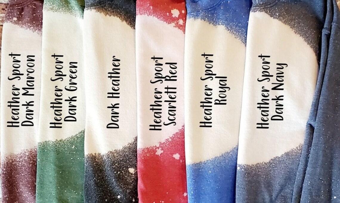 SWEATSHIRTS & HOODIES / Bleach Blank / Great for Sublimation Etsy