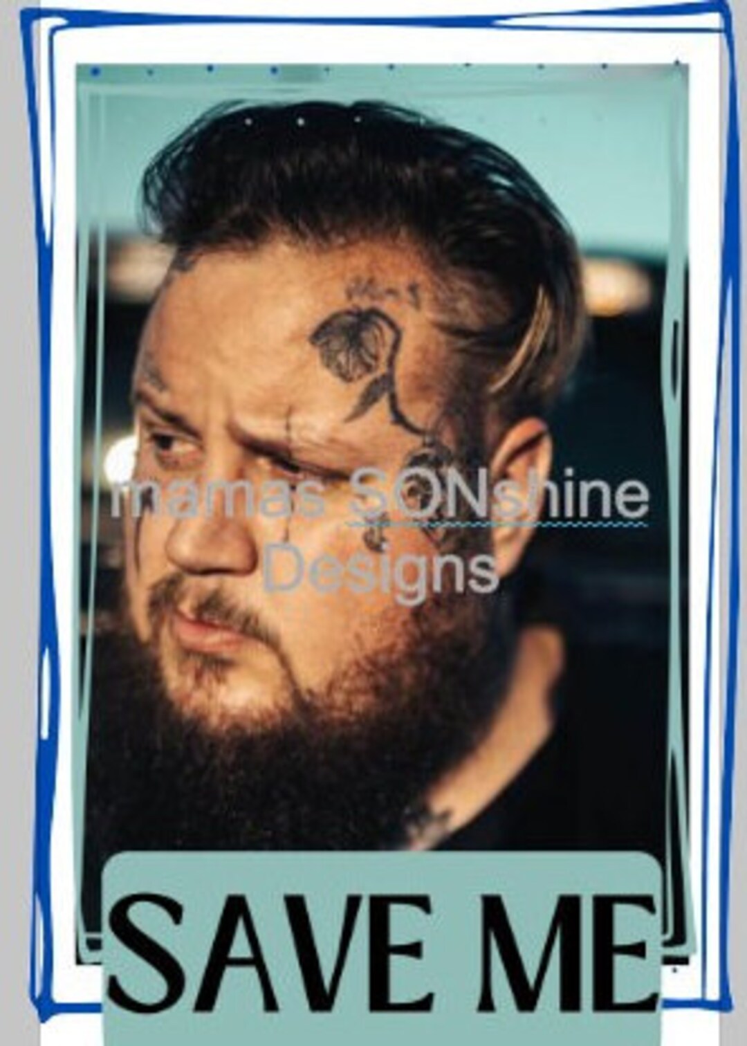 Jelly Roll Lyrics Design, PNG File, Sublimation or Screen Print File, Jellyroll Music, Digital