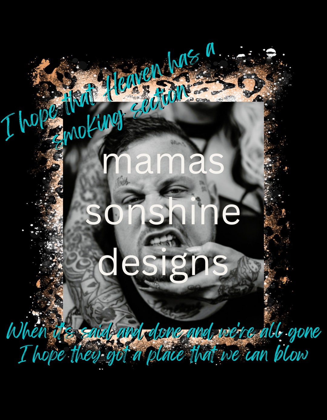 Jelly Roll Lyrics Design, PNG File, Sublimation or Screen Print File