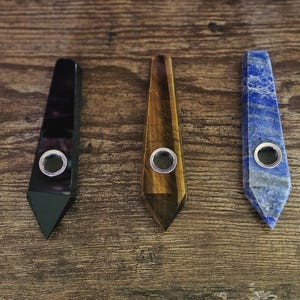 Crystal Pipes,  Gemstone Pipes