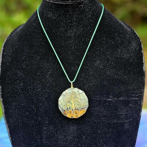 Orgonite Pendant Round