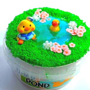 Stunning DIY Duck pond slime UK Slimes 7oz