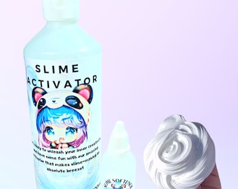 Readymade slime activator and softener