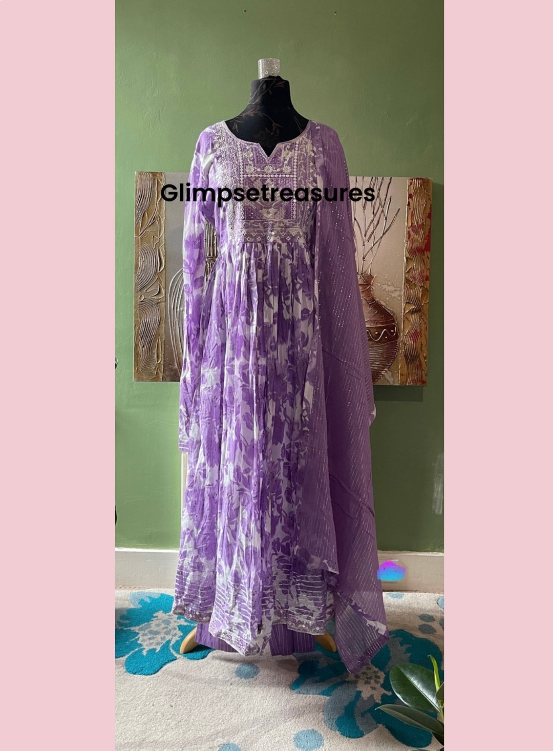 Designer Kurtha Set - Etsy