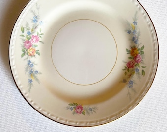 Custom Hand-Painted Dog Portrait on a Vintage Plate, Cashmere, 6" small size