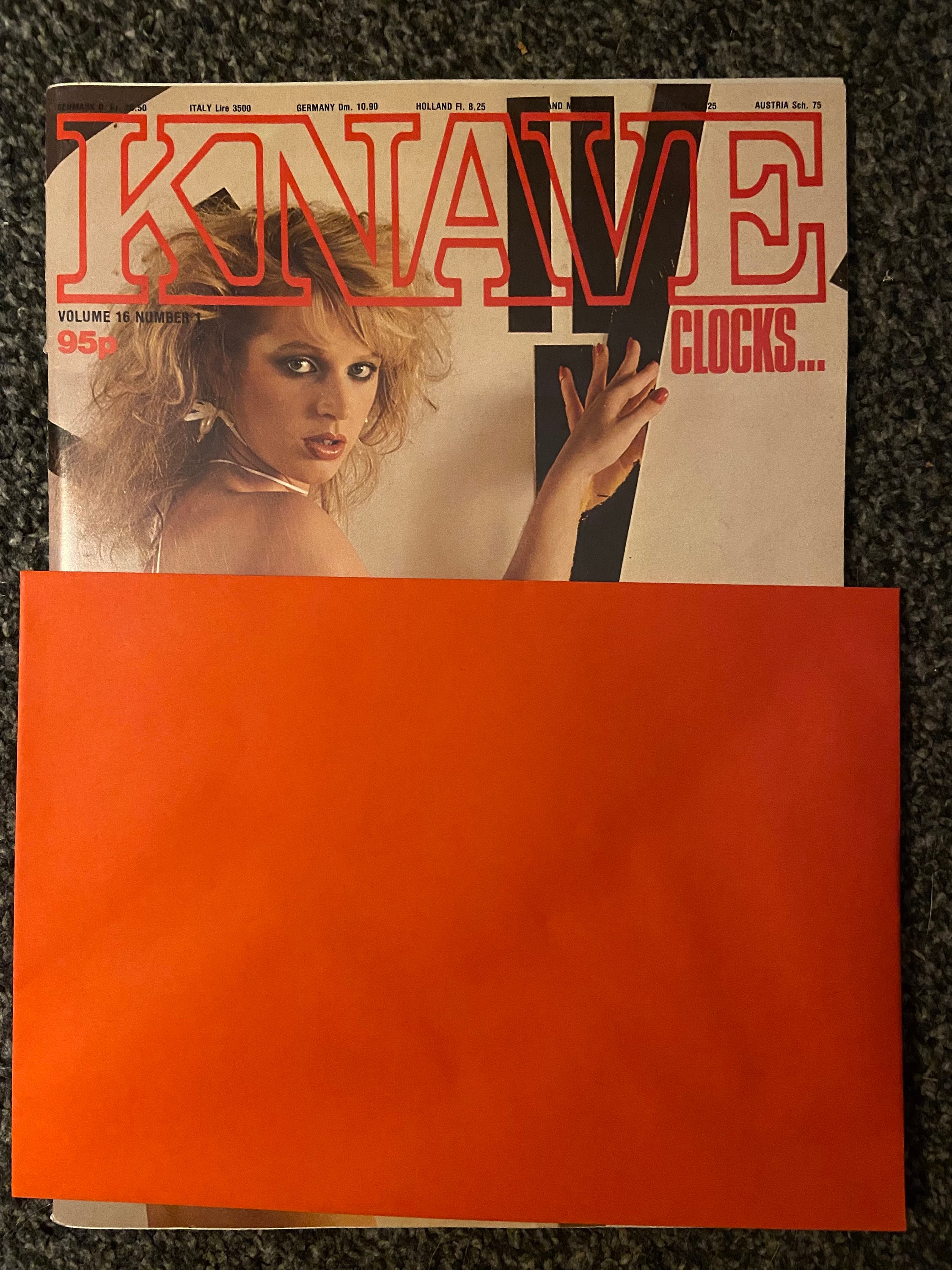 Knave Vol.16 No.1 Vintage Adult Glamour Magazine Paul Raymond Etsy UK