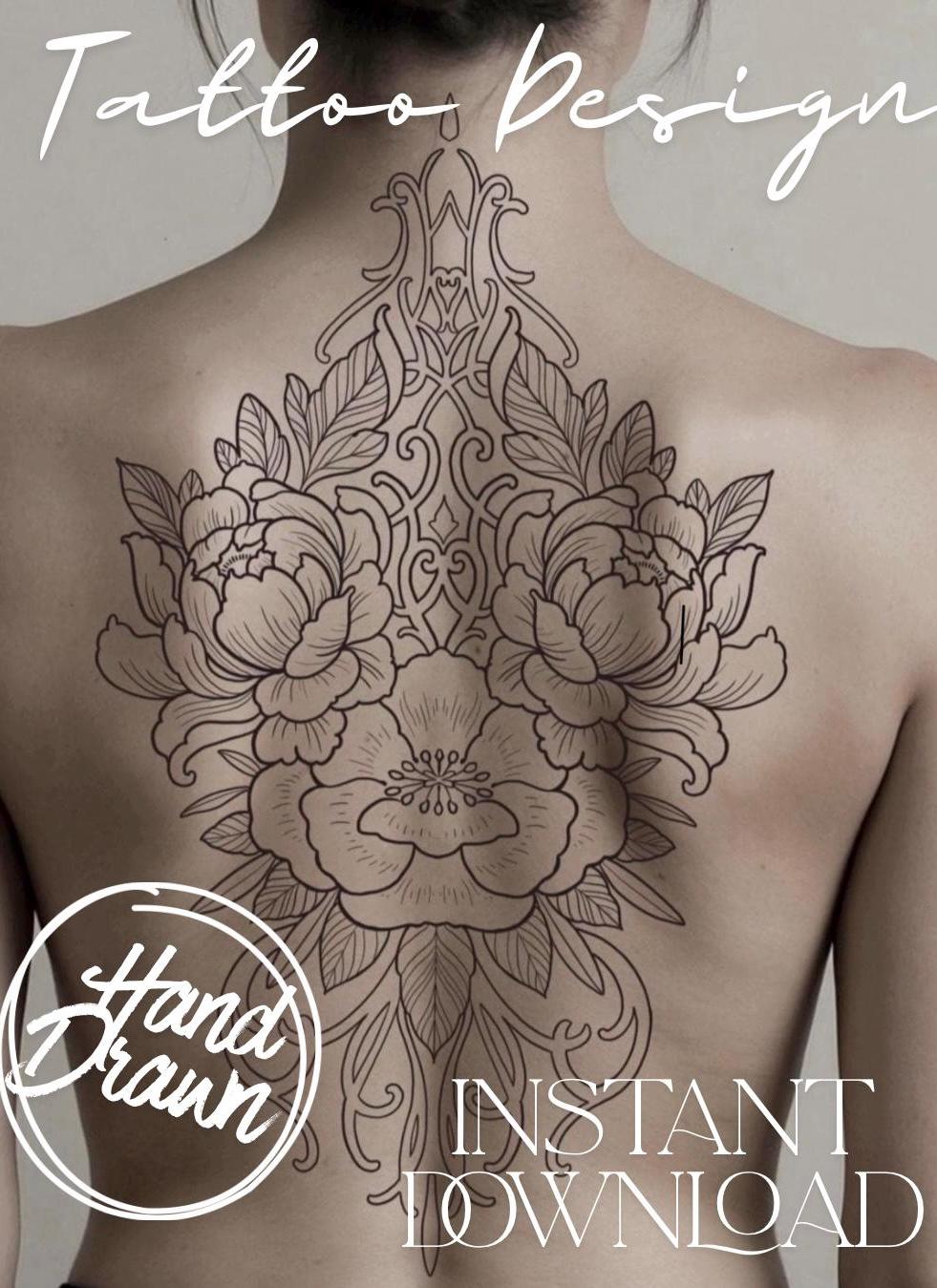 Tatuaje de espalda completa México