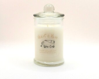 Wine Cork Soy Candle & Wax Melts