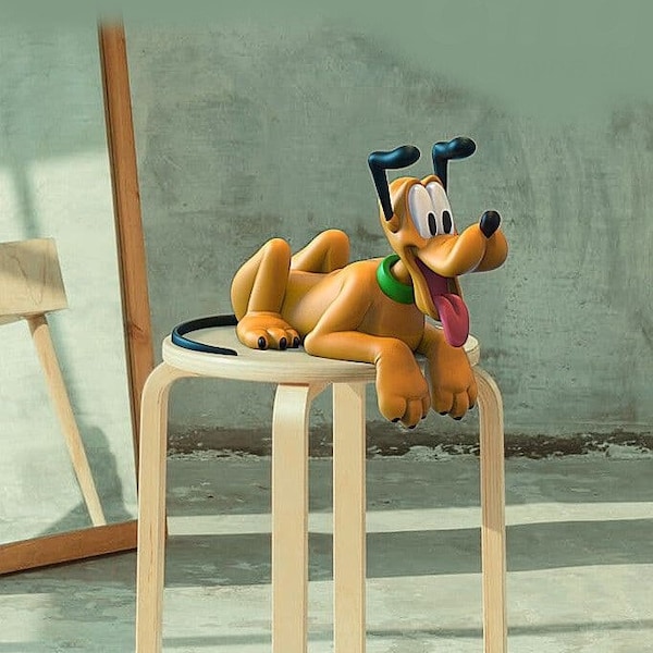 Pluto dog beatiful STL File 3D Printable