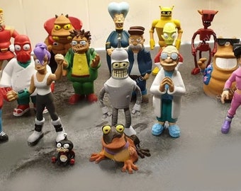 Futurama miniatures  BigPack STLfile 3Dprint