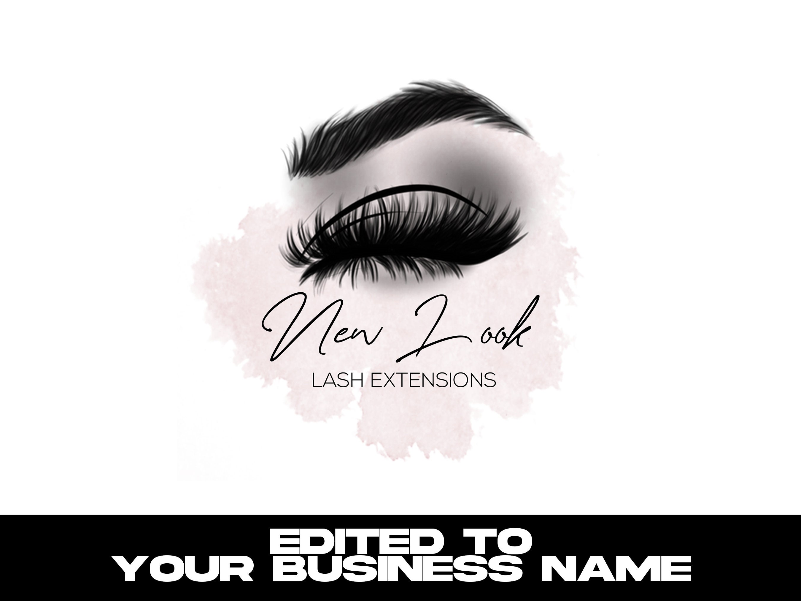 Eyelash logo outlet