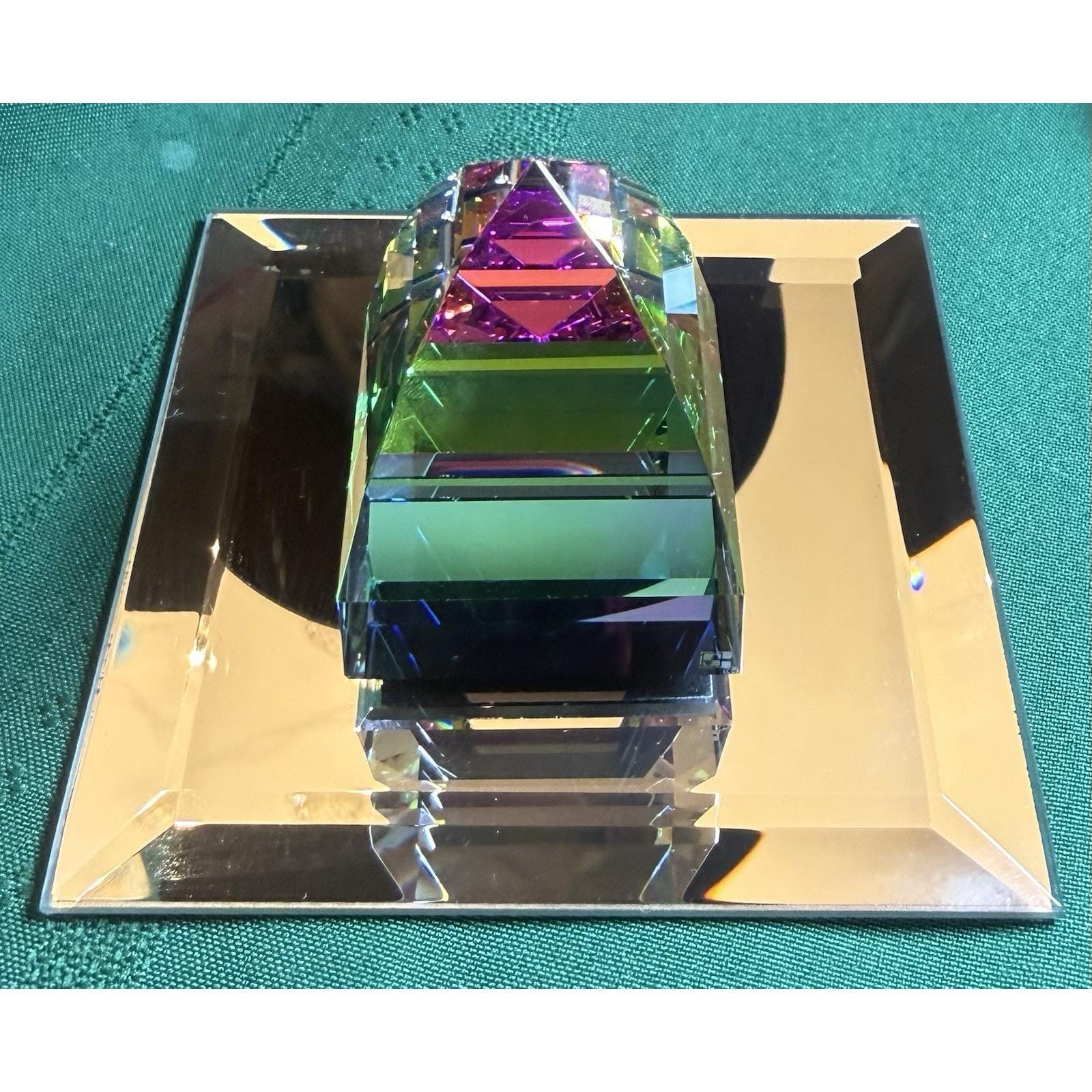 Swarovski Crystal Pyramid - Etsy