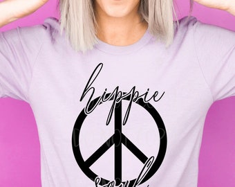 Hippie Soul Peace Shirt, Hippie Shirt, Peace Shirt