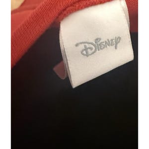 VTG 1980's Ladies Sequined Mickey Mouse Long Sleeve Tshirt By Disney Size XL afbeelding 7
