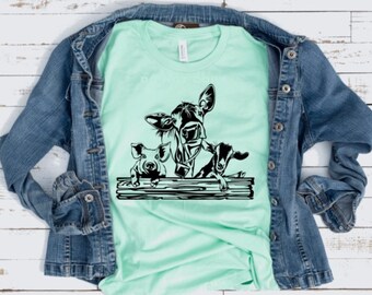Farm Trio Shirt, Farm Animals Shirt, Cute Farm Shirt