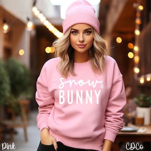 Snow Bunny Shirt, Cute Bunny Shirt