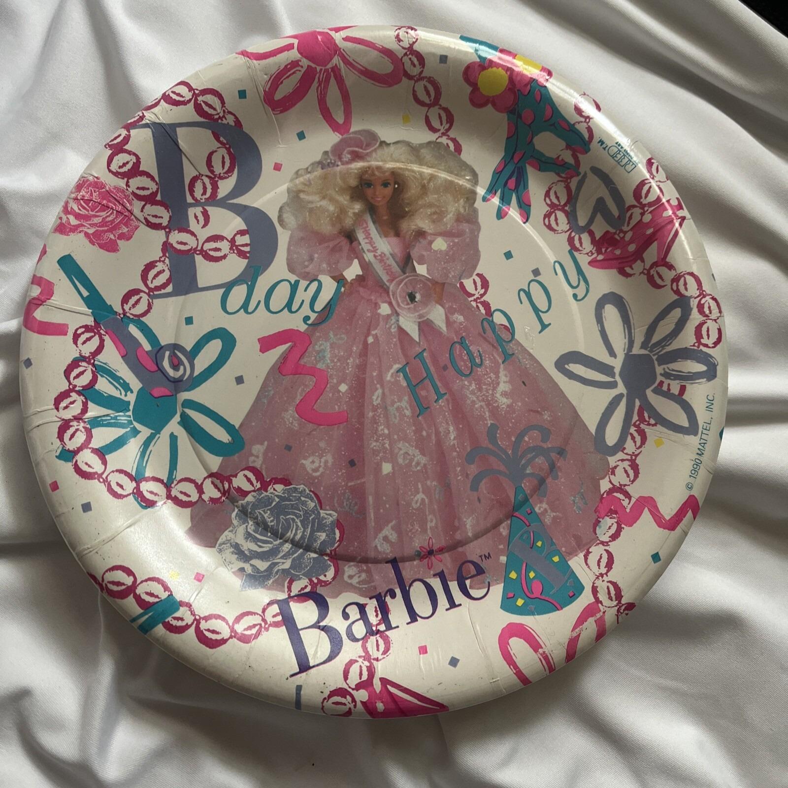 Vintage Barbie Plate - Etsy