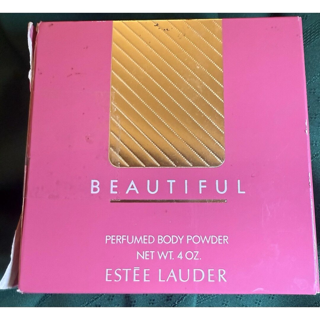 Estee Lauder Beautiful Perfumed Body Powder With Puff 4 Oz New Old ...