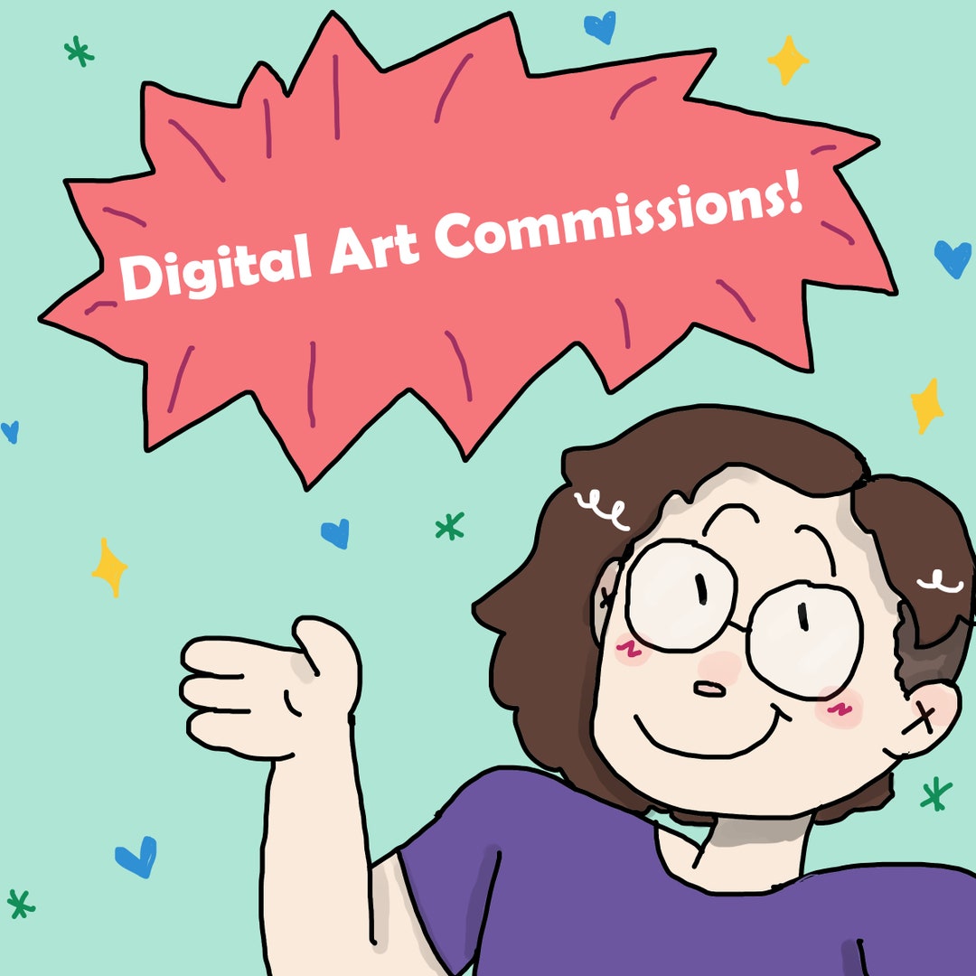 Digital Art Commissions Etsy