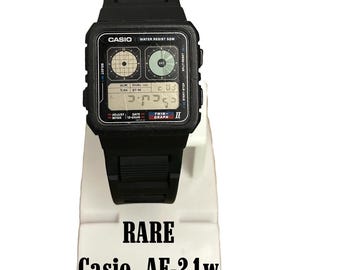 カシオ AE-200 ツイングラフ アナデジ リロイ モデューロ 588