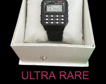 Reloj Casio Ca-86 ultra raro: reloj calculadora digital japonés vintage, reloj retro coleccionable