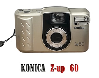 Konica Z-up 80 フィルムカメラ 動作確認済 説明書 ケース付 Yahoo!オークション - Konica コニカ Z-up80 取扱説明書 #104
