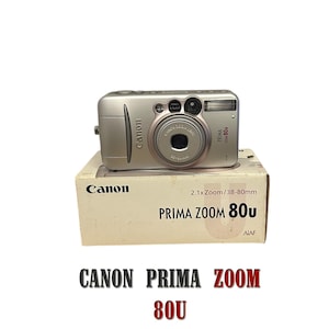 ビンテージ Canon Prima Zoom 80u コンパクト35mmフィルムカメラ