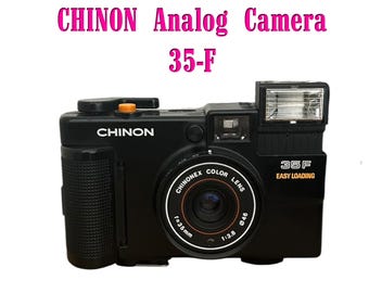 チノン 35F-EE 35 mm カメラ、ポイント アンド シュート、アナログ