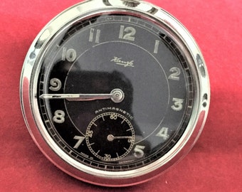 1960's Original Antique Kienzle 146/ 00 E Germany Pocket/very Good