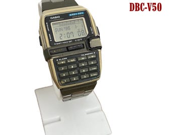 Vintage Casio DBC-V50 Easy Rec Data Bank Wrist Watch Telememo