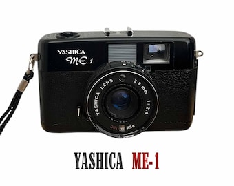 ヤシカ DF-10 35mmフィルムカメラ：1988年製 京セラ製コンパクトカメラ