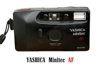 Fotocamera vintage Yashica Minitec AF 32 mm Point and Shoot