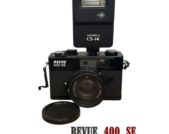 Revue 400 S: 35mm Film Rangefinder Camera With Revuenon 38mm F/2.8