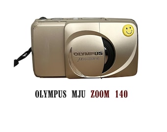 Vintage Olympus Zoom 140 35mm Film Camera With Case & Battery - Etsy
