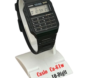 Vintage ULTRA Rare Casio W-300 Marlin 1980s Module 106 Japan Men's