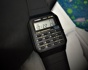 Casio CA-50 Calcolatrice Orologio Modulo 437 Ritorno al futuro Prop Vintage  -  Italia