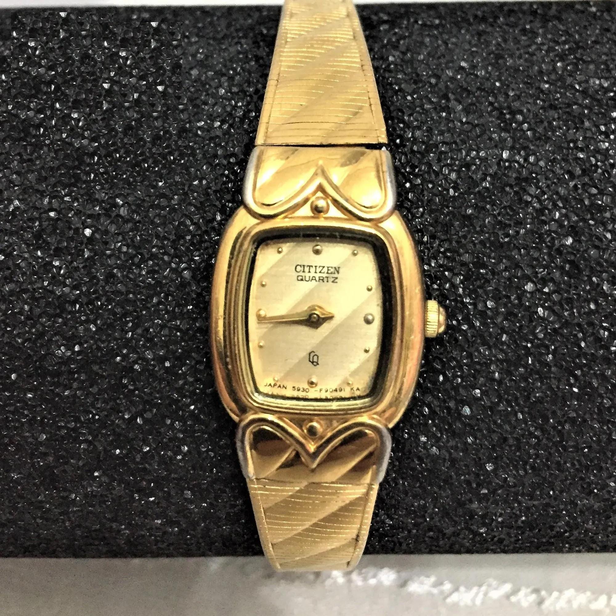 Citizen Vintage Women's/ Quartz Gold Color 1990s / Japan
