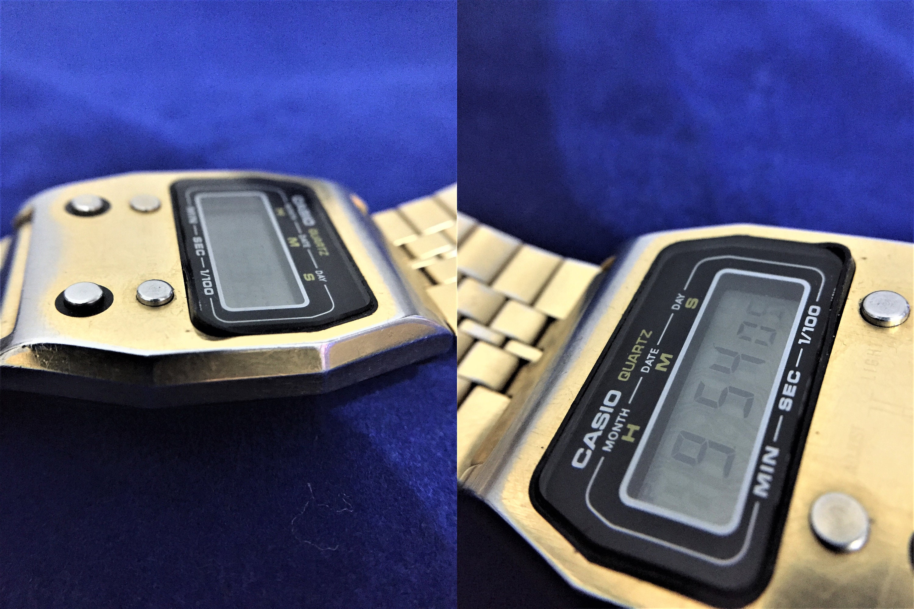 Vintage Rare Casio 52QGS-14 / Digital LCD Quartz Watch Vintage Rare Casio 52QGS-14 / Digital LCD Quartz Watch