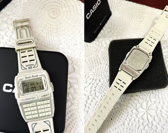 RARE Nos Casio Dbc-63 Databank Telememo 50 Memory Calculator Watch