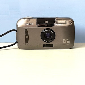 Canon Prima mini II / Canon Lens 35mm Compact AF Camera/Shoot Film Camera/Film tested and fully working/ With Gp